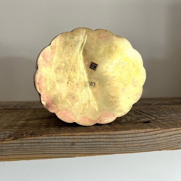 Vintage Brass tea caddy canister - Picture 4 of 5